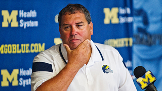 Michigan Head Coach Brady Hoke: "I Don't Make Decisions On Who Plays"